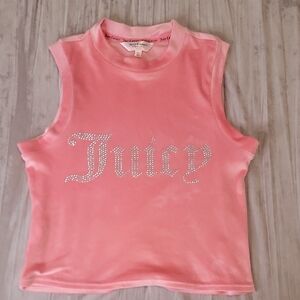Juicy Couture Pink Sleeveless Tee